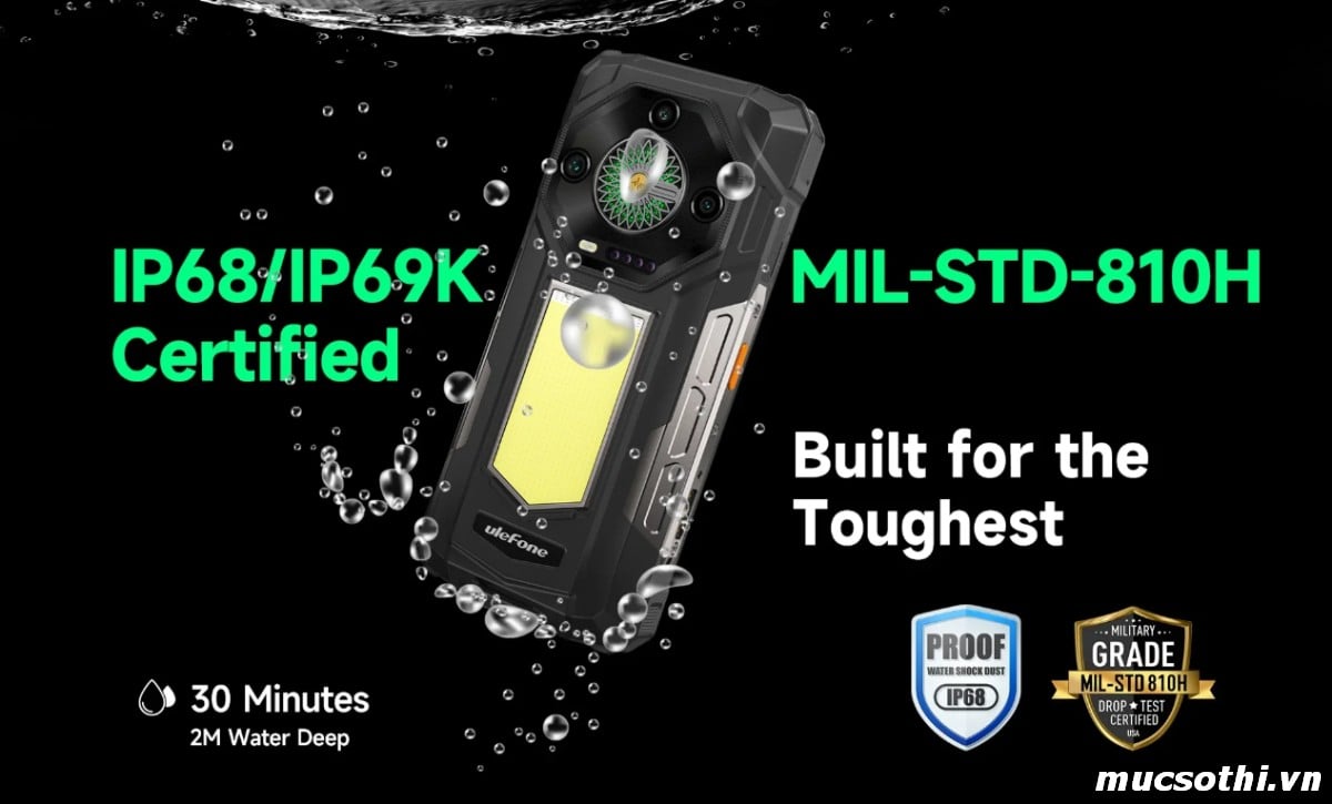 Smartphone Sờ To - Bán lẻ giá sỉ online giá tốt điện thoại Ulefone Armor 33 chính hãng - 09175.09195