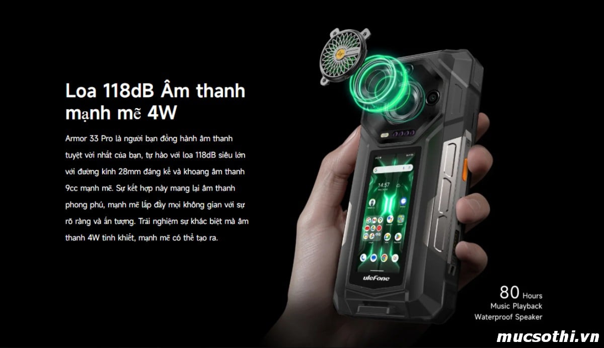 Smartphone Sờ To - Bán lẻ giá sỉ online giá tốt điện thoại Ulefone Armor 33Pro 5G chính hãng - 09175.09195