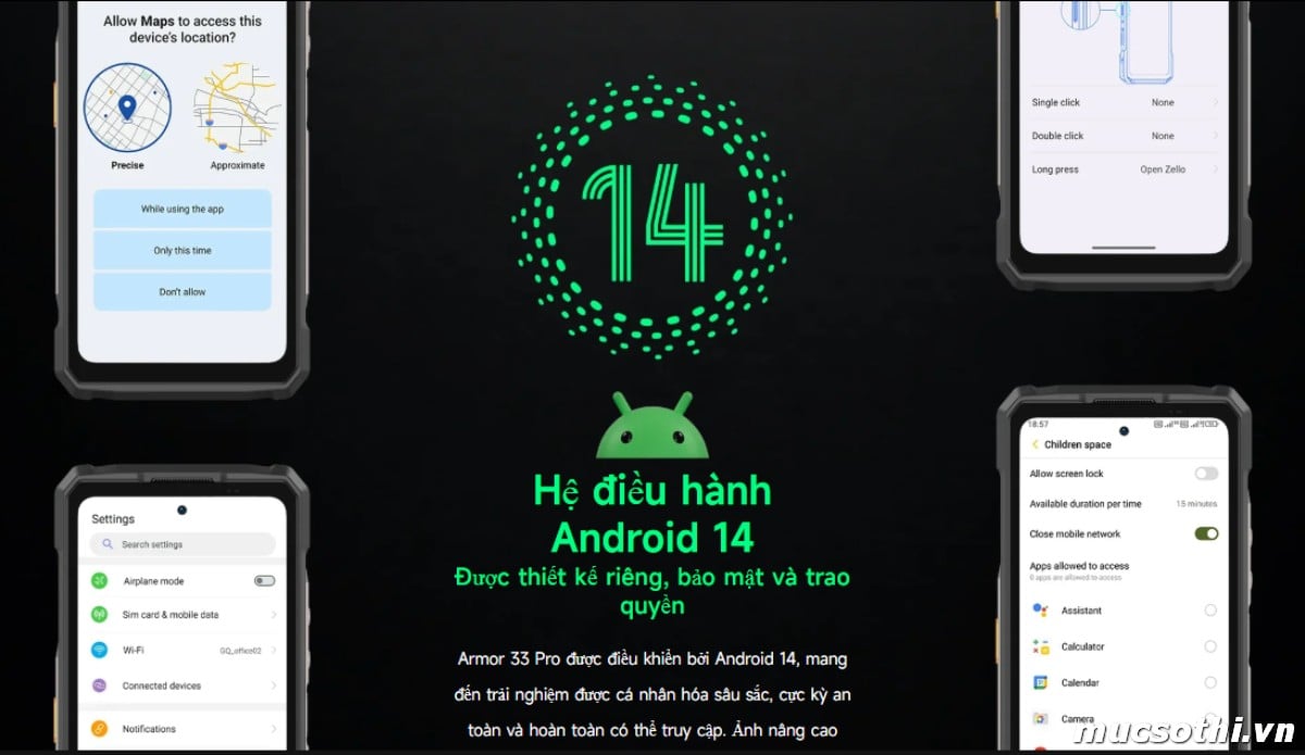 Smartphone Sờ To - Bán lẻ giá sỉ online giá tốt điện thoại Ulefone Armor 33Pro 5G chính hãng - 09175.09195