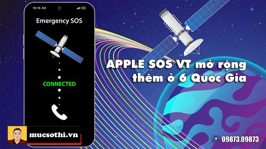 Thêm 6 quốc gia mới sử dụng được dịch vụ SOS vệ tinh của Apple - 09873.09873