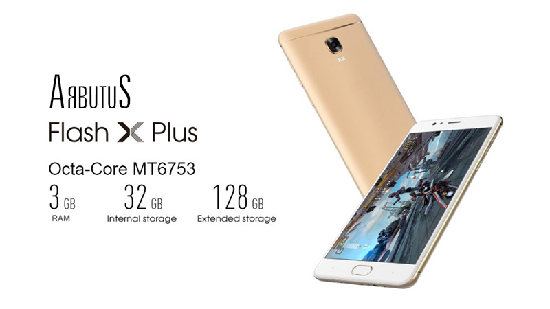ARBUTUS tung Clip X PLUS CPU smartphone 8 nhân RAM3GB giá dưới 3 triệu