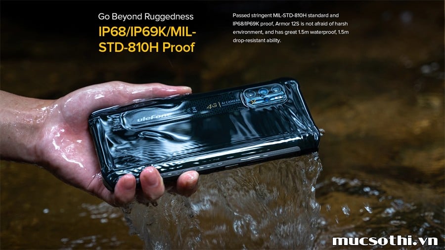 Smartphonestore.vn - Bán lẻ giá sỉ, online giá tốt smartphone siêu bền kháng khuẩn Ulefone Armor 12s chính hãng - 09175.09195