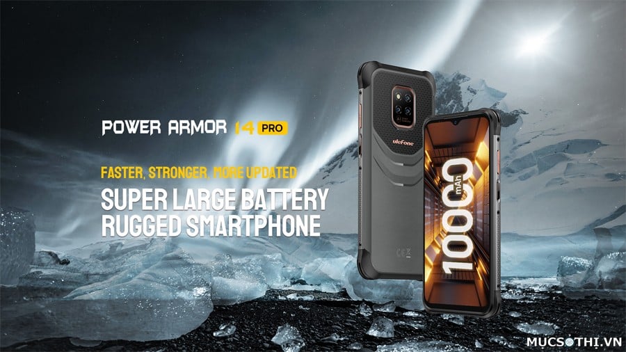 Mục sở thị tất tần tật smartphone siêu bền pin khủng Armor 14 Pro mới nâng cấp của Ulefone - 09873.09873