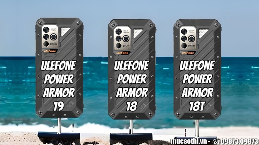 Mục sở thị và đánh giá Ulefone Armor 19 siêu bền pin 9600mAh Ram17GB đo nhiệt độ - 09175.09195