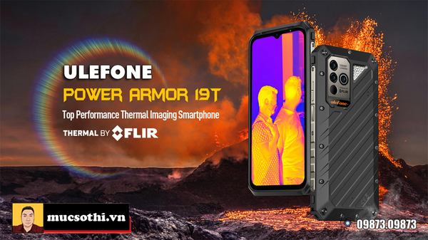 Tất tần tật Ulefone Armor 19T siêu bền pin9600mAh camera 108MP FLIR Ram17GB