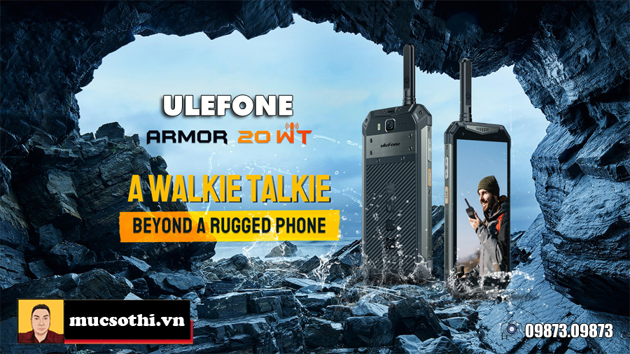 Tất tần tật Ulefone Armor 20WT siêu bền bộ đàm pin10850mAh Ram20GB Cam50MP - 09175.09195