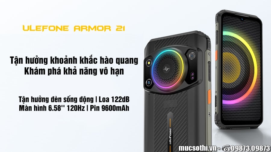 SmartphoneStore.vn - Bán lẻ giá sỉ online giá tốt smartphone siêu bên loa to Ulefone Armor 21 chính hãng - 09175.09195
