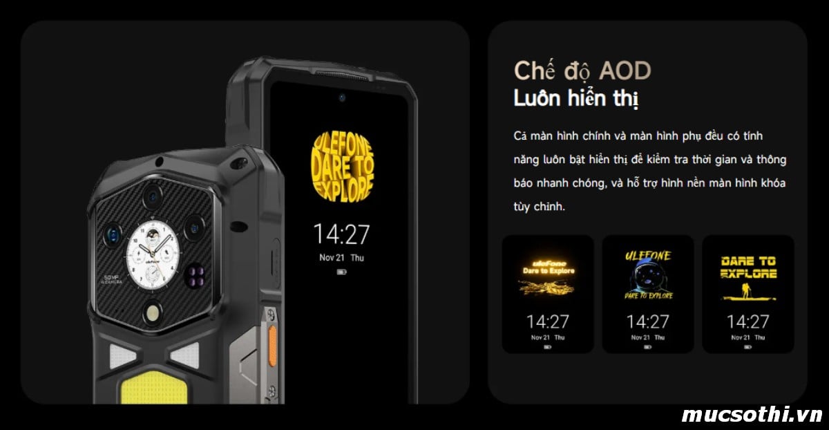 Smartphone Sờ To - Bán lẻ giá sỉ online giá tốt điện thoại Ulefone Armor 29Ultra 5G chính hãng - 09175.09195