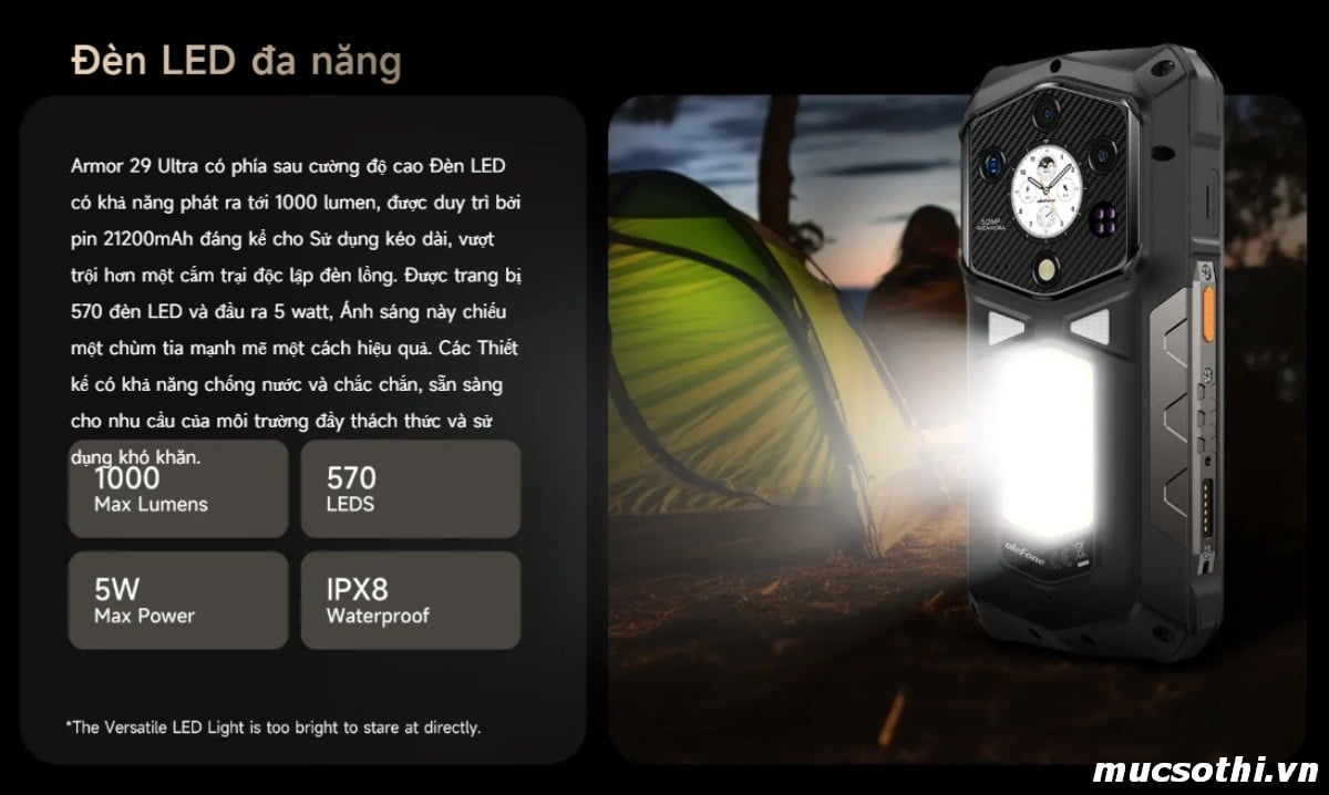 Smartphone Sờ To - Bán lẻ giá sỉ online giá tốt điện thoại Ulefone Armor 29Ultra 5G chính hãng - 09175.09195