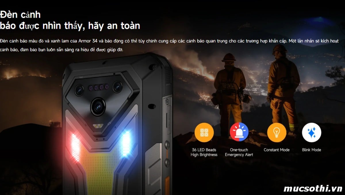 Smartphone Sờ To - Bán lẻ giá sỉ online giá tốt điện thoại Ulefone Armor 34 5G chính hãng - 09175.09195