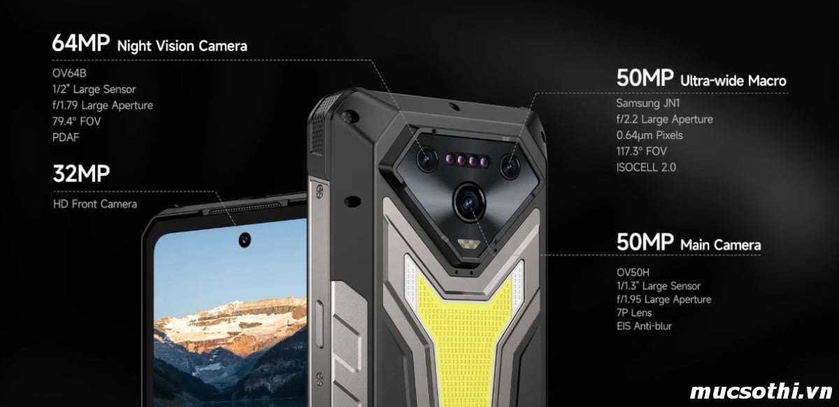 Smartphone Sờ To - Bán lẻ giá sỉ online giá tốt điện thoại Ulefone Armor 34 5G chính hãng - 09175.09195