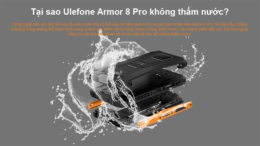 smartphonestore.vn bán lẻ giá sỉ, online giá tốt smartphone siêu bền ulefone armor 8pro chính hãng - 09175.09195