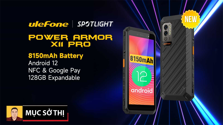 Mục sở thị tất tần tật Ulefone Armor X11 Pro siêu bền mini pin 8150mAh Ram4GB giá tốt - 09175.09195