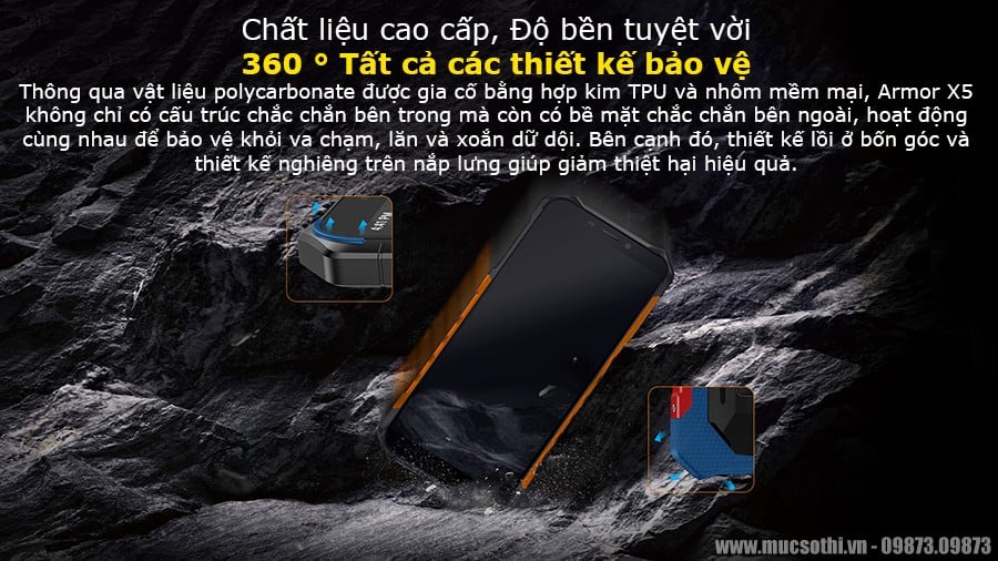 SmartPhoneStore.vn – Bán lẻ giá sỉ, online giá tốt smartphone ulefone armor x5 chính hãng – 09175.09195