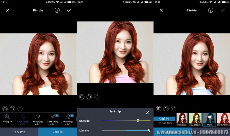 Mục sở thị cách đổi màu các chi tiết ảnh một cách cực nhanh trên smartphone - mucsothi.vn