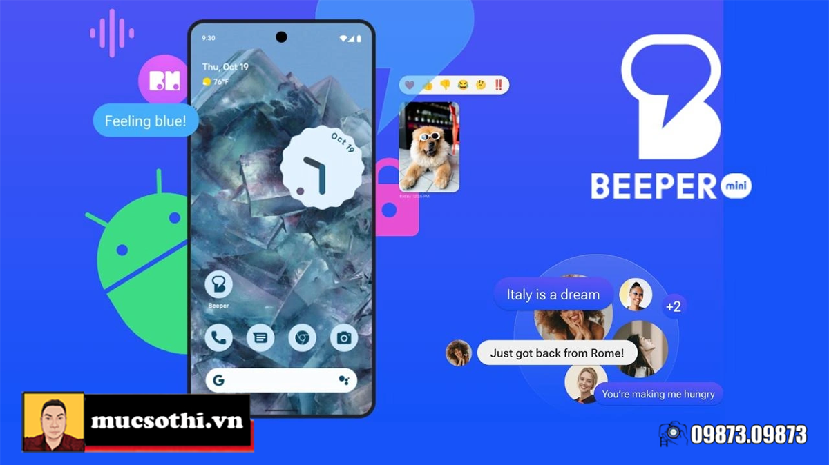 Đã có thể nhắn tin tới iMessage trên Android với ứng dụng Beeper Mini - 09873.09873
