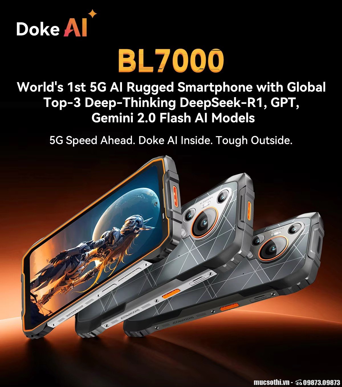 Smartphone Sờ To - Bán lẻ giá sỉ online giá tốt điện thoại Blackview BL7000 5G chính hãng - 09175.09195