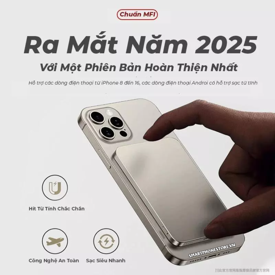 Mục sở thị Pin Sạc Dự Phòng Bonne BP25 Bonne – Siêu Mỏng, Dung Lượng 5000mAh/1000 có Deal giá tốt - Hốt ngay liên hệ 09873.09873