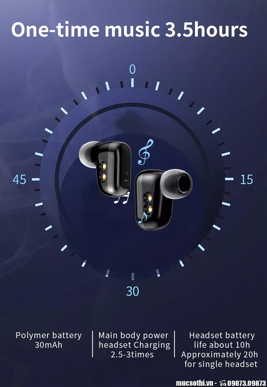 Mục sở thị đồng hồ thông minh X8 có tai nghe TWS Earbuds giá TỐT - 09873.09873