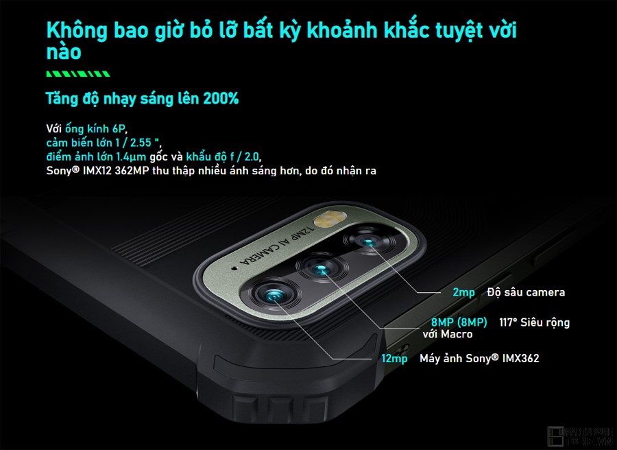 Smartphonestore.vn - Bán lẻ giá sỉ, online giá tốt smartphone siêu bền pin khủng Blackview BV7100 chính hãng - 09175.09195