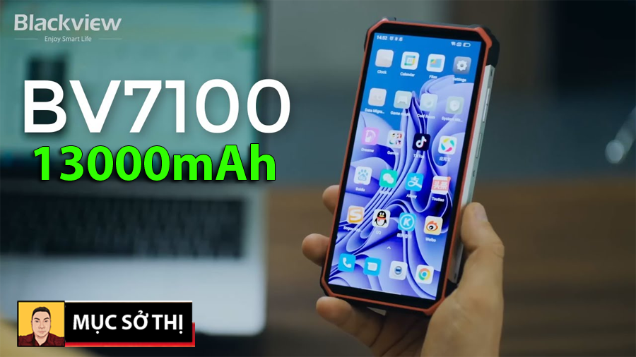 7 thế mạnh trên smartphone siêu bền pin khủng Blackview BV7100 làm người dùng mê mẫn