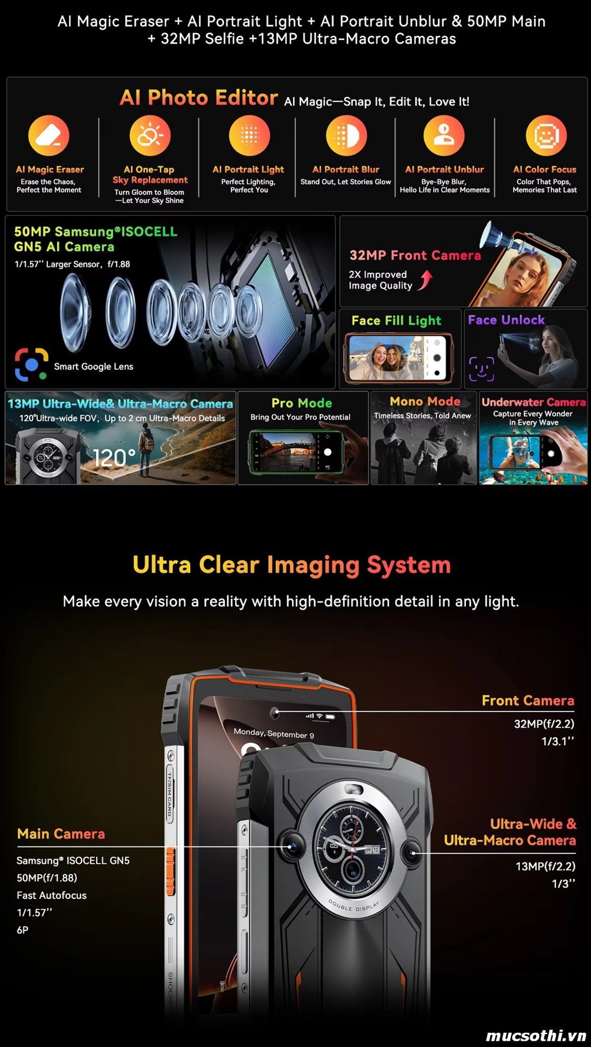Smartphone Sờ To - Bán lẻ giá sỉ online giá tốt điện thoại Blackview BV8200 chính hãng - 09175.09195
