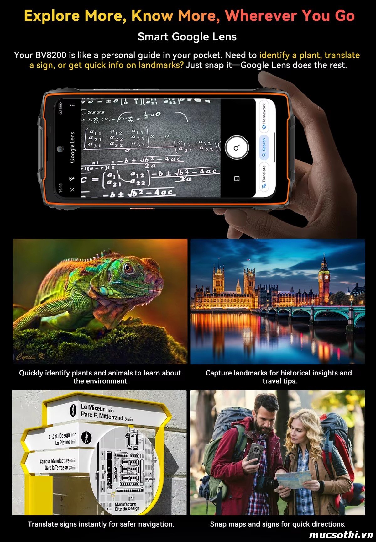 Smartphone Sờ To - Bán lẻ giá sỉ online giá tốt điện thoại Blackview BV8200 chính hãng - 09175.09195
