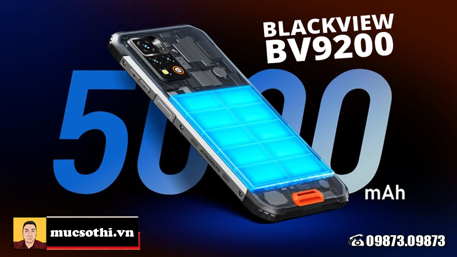 Lộ diện Blackview BV9200 smartphone siêu bền pin trâu 5000mAh giá tốt