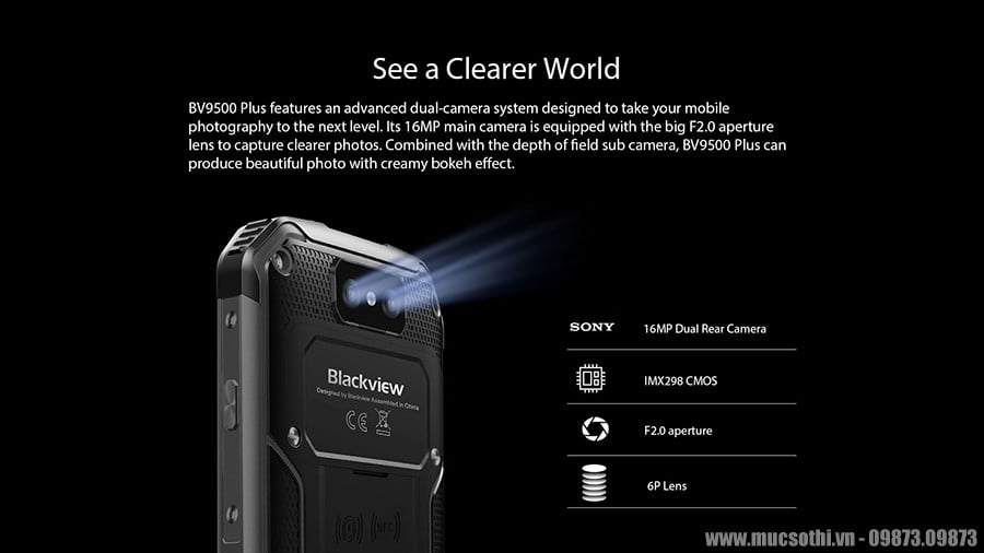 smartphonestore.vn - chuyên cung cấp smartphone siêu bền Blackview BV9500 plus chính hãng - 09175.09195