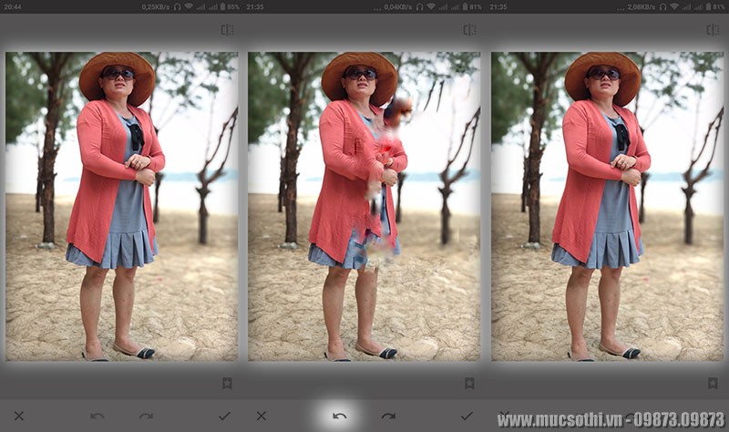 Mục sở thị cách xóa bỏ chi tiết thừa trong ảnh nhanh trên smartphone - mucsothi.vn