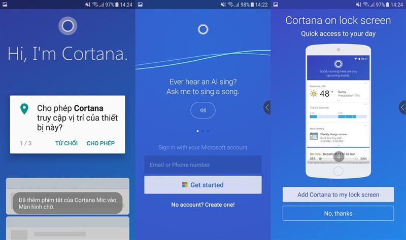Cách cài đặt và trải nghiệm Microsoft Cortana trên thiết bị Android - mucsothi.vn