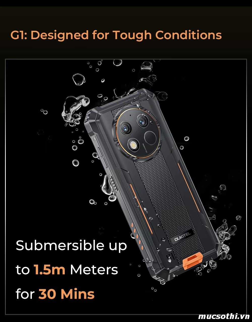 Smartphone Sờ To - Bán lẻ giá sỉ online giá tốt điện thoại Oukitel G1 chính hãng - 09175.09195
