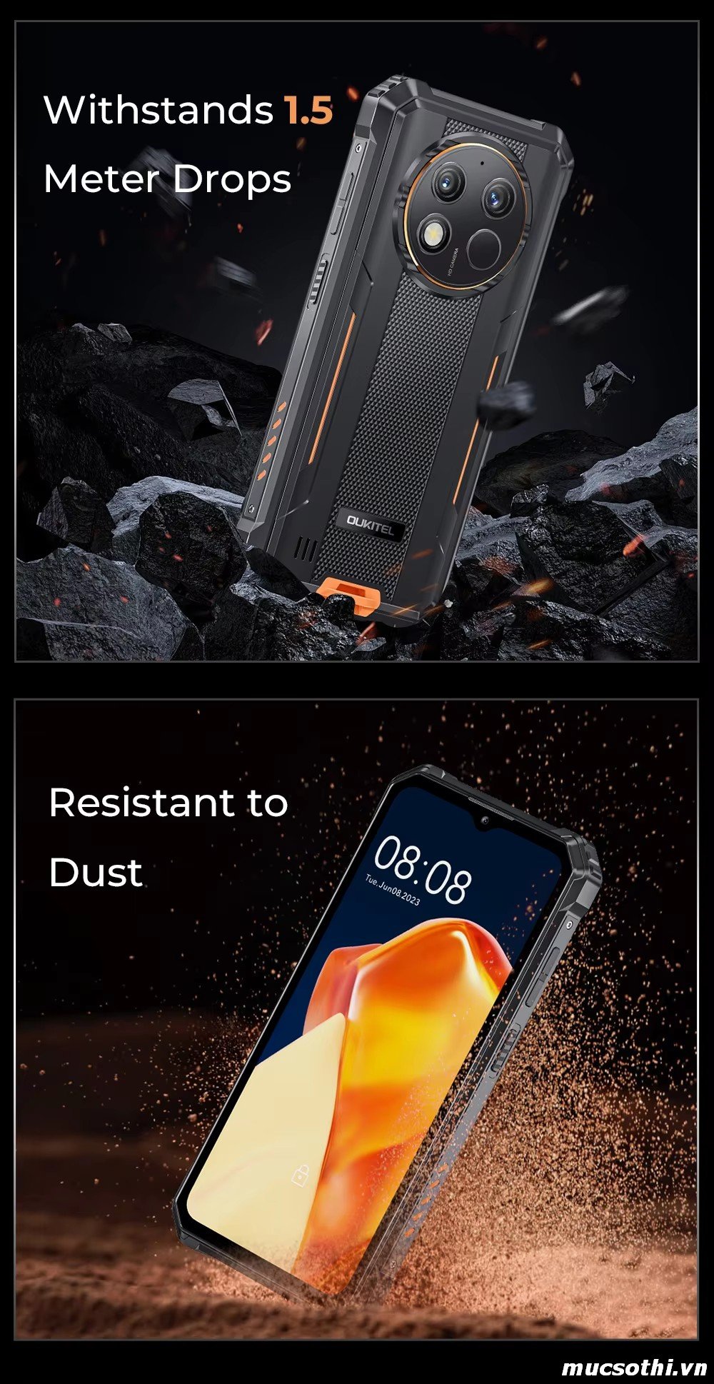 Smartphone Sờ To - Bán lẻ giá sỉ online giá tốt điện thoại Oukitel G1 chính hãng - 09175.09195