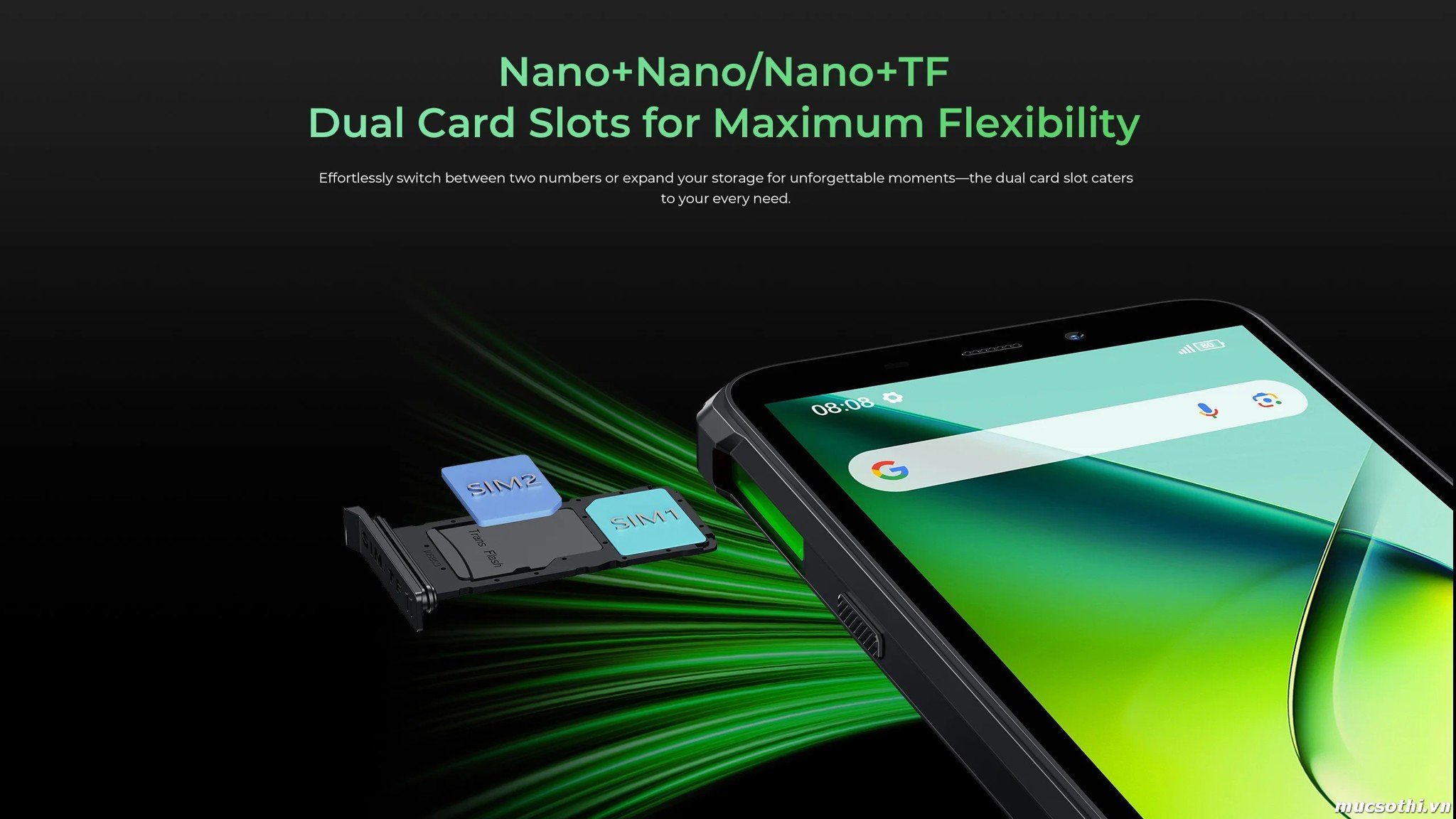 Smartphone Sờ To - Bán lẻ giá sỉ online giá tốt điện thoại Oukitel G5 chính hãng - 09175.09195