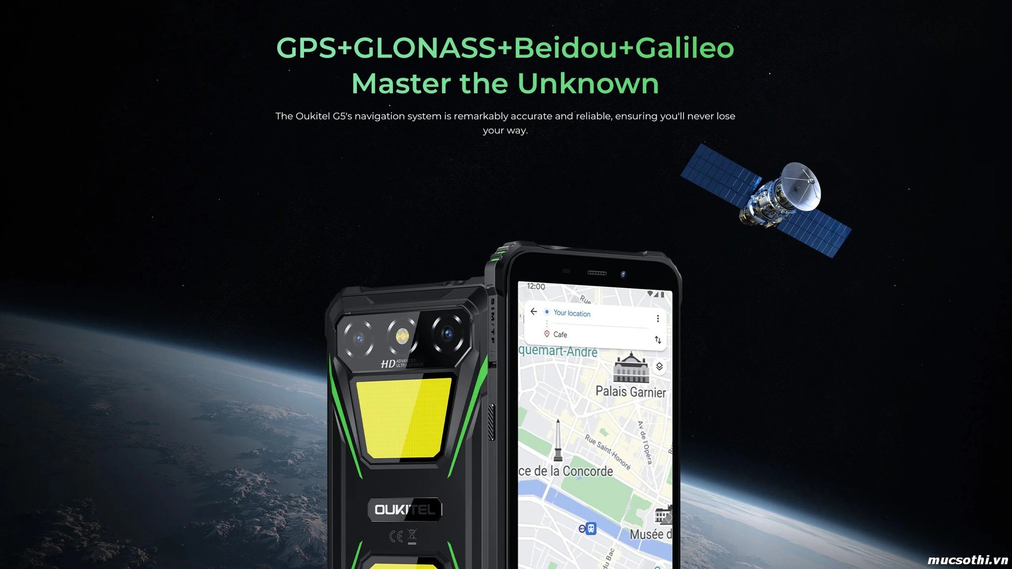 Smartphone Sờ To - Bán lẻ giá sỉ online giá tốt điện thoại Oukitel G5 chính hãng - 09175.09195