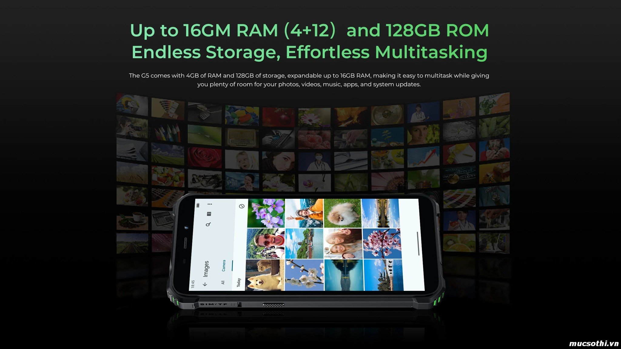 Smartphone Sờ To - Bán lẻ giá sỉ online giá tốt điện thoại Oukitel G5 chính hãng - 09175.09195