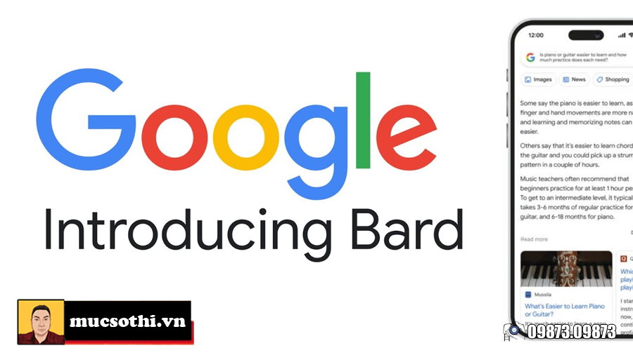 Google chính thức cho người dùng trải nghiệp thử Bard trên smartphone - 09873.09873