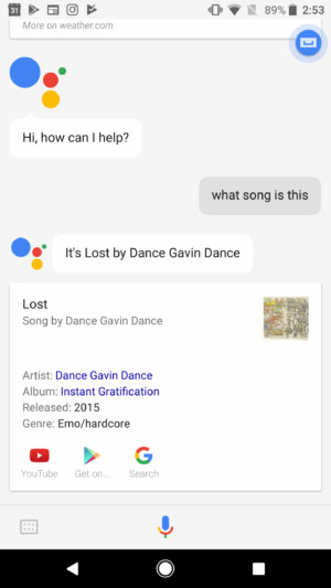 Cuối cùng thì Google Assistant cũng có thể nhận biết bài hát - mucsothi.vn