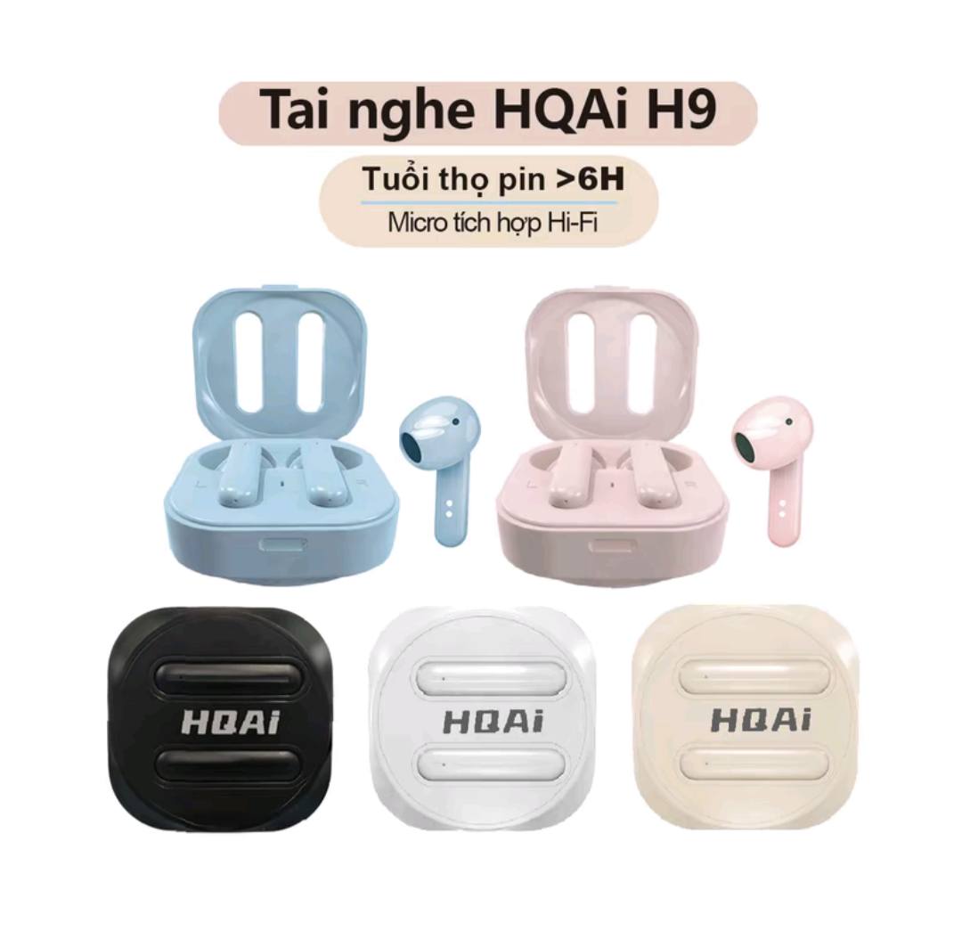 Mục sở thị Tai nghe bluetooth mini pin trâu HQAi H9 có Deal Giá Tốt - Hốt ngay liên hệ 09873.09873