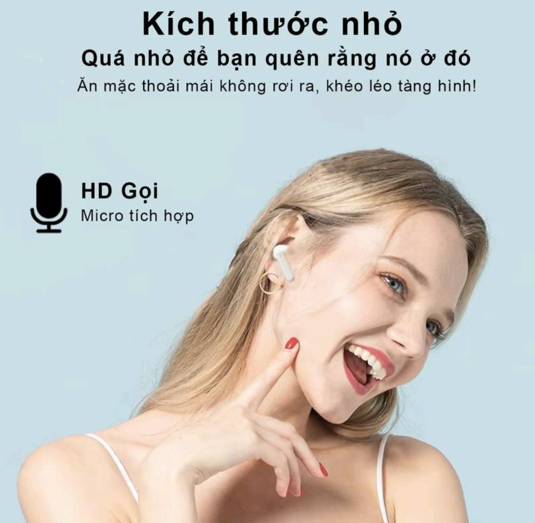 Mục sở thị Tai nghe bluetooth mini pin trâu HQAi H9 có Deal Giá Tốt - Hốt ngay liên hệ 09873.09873