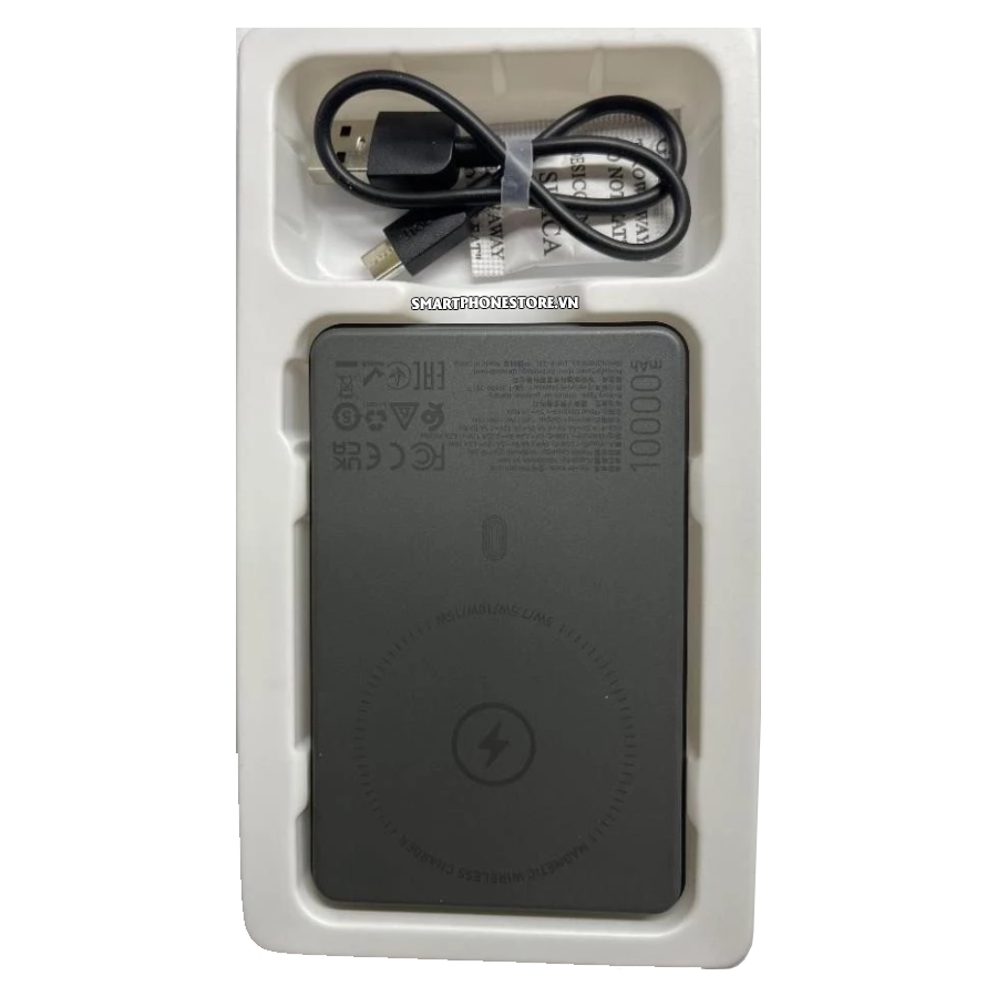 Mục sở thị Pin dự phòng Hoco Q18 Magsafe không dây dung lượng 10000mAh sạc 20W có Deal Giá Tốt - 09873.09873