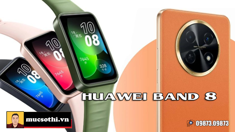 Huawei bất ngờ tung vòng tay thông minh smartband8 giá rẻ chưa từng có - 09873.09873