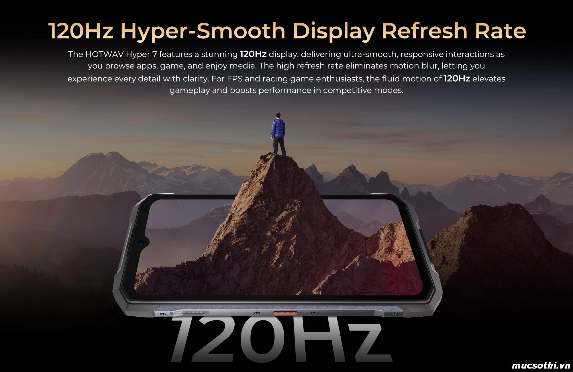Smartphone Sờ To - Bán lẻ giá sỉ online giá tốt điện thoại Hotwav Hyper 7 chính hãng - 09175.09195