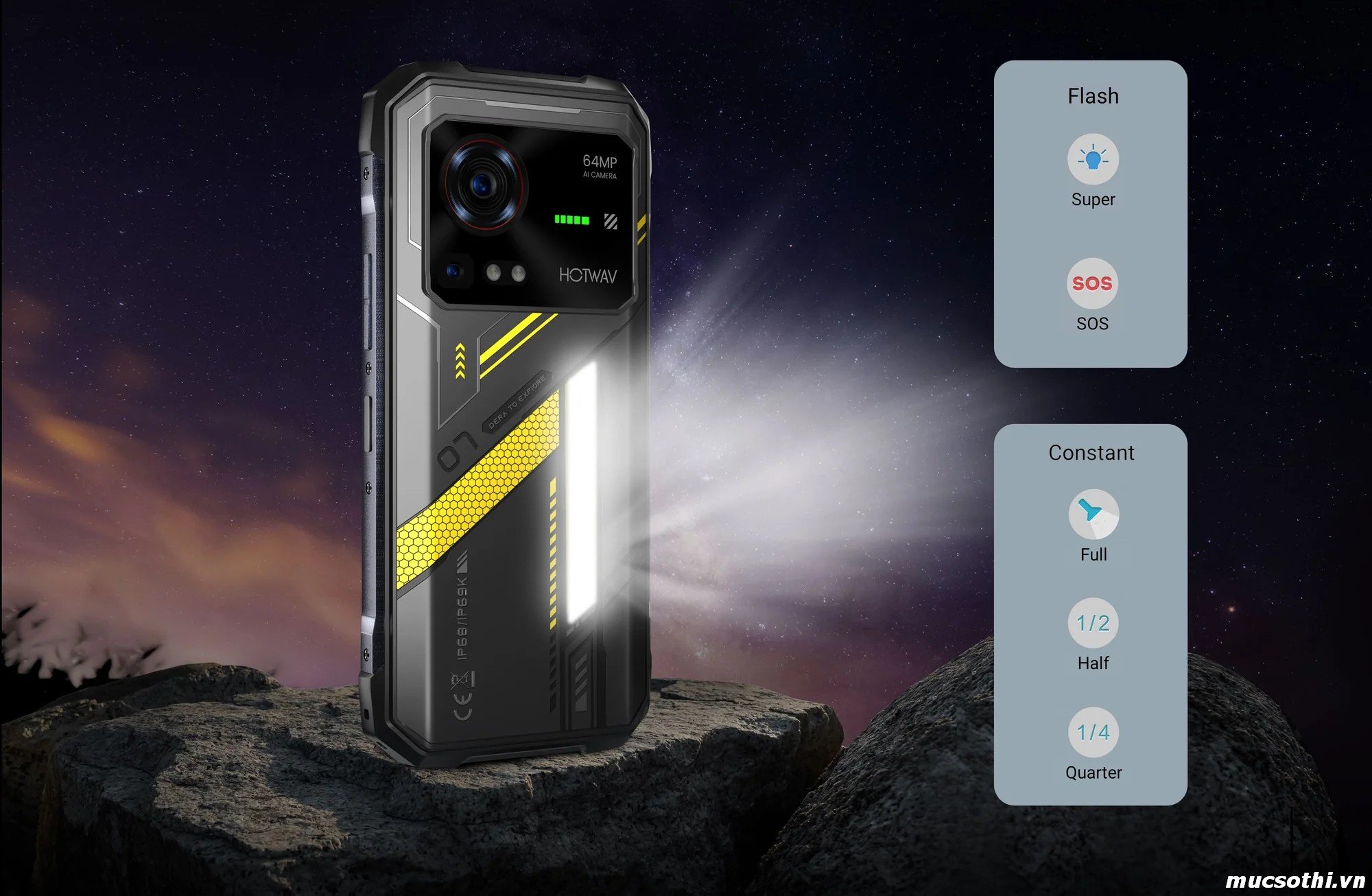 Smartphone Sờ To - Bán lẻ giá sỉ online giá tốt điện thoại Hotwav Hyper 7 chính hãng - 09175.09195