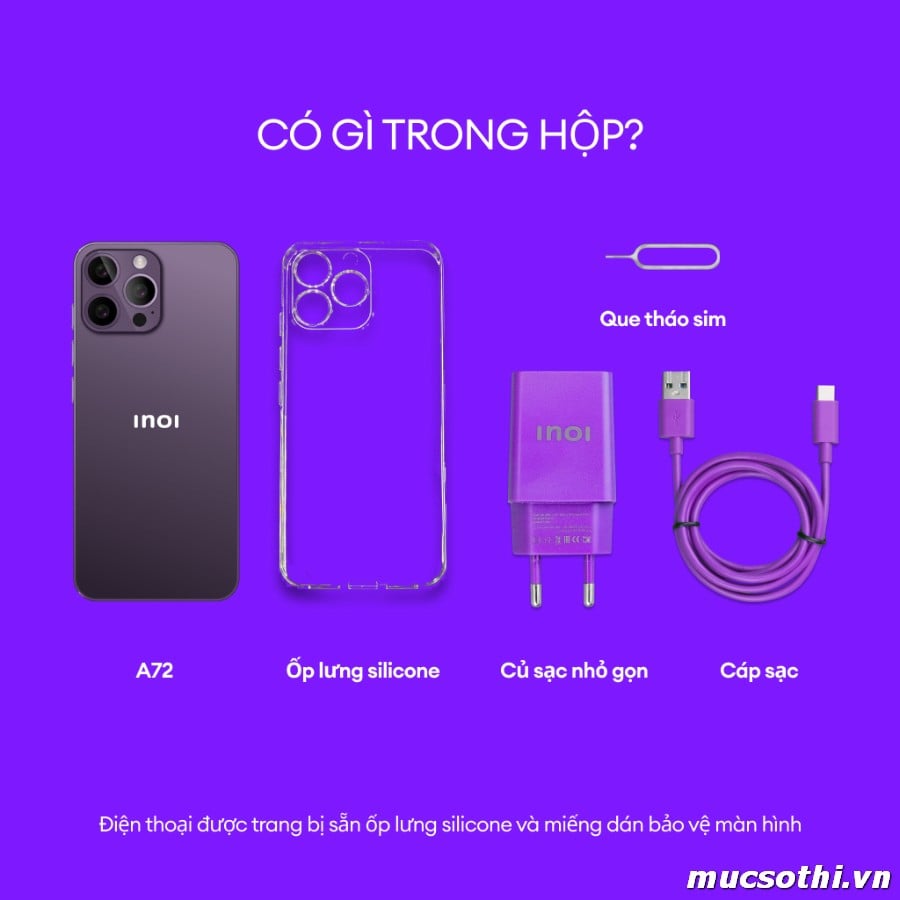 Smartphone Sờ To - Bán lẻ giá sỉ online giá tốt điện thoại INOI A72 chính hãng - 09175.09195