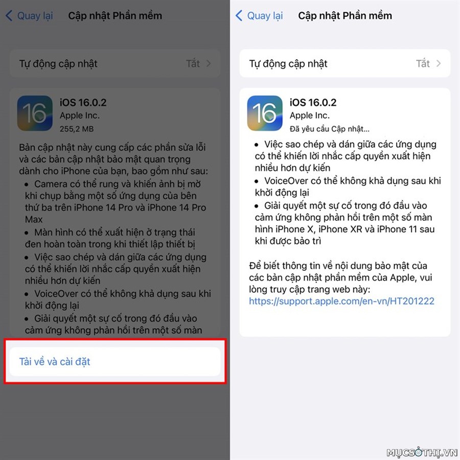 Apple tung bản cập nhật iOS16.0.2 fix những lỗi đang xảy ra khiến người dùng thán phục - 09873.09873