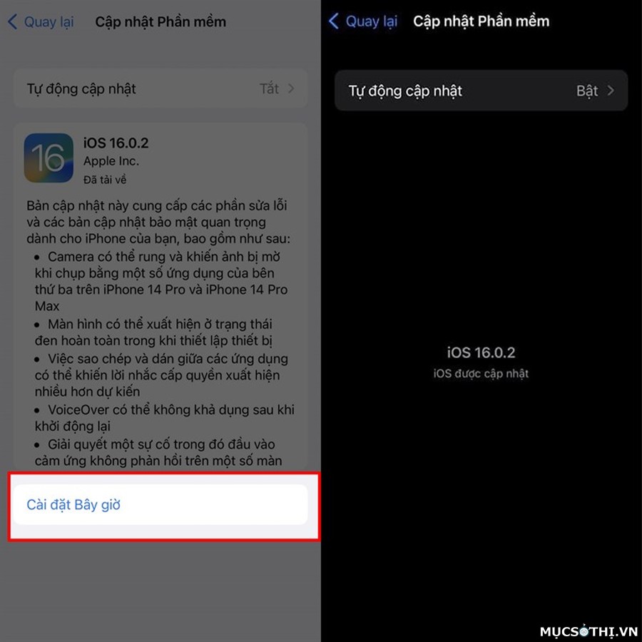 Apple tung bản cập nhật iOS16.0.2 fix những lỗi đang xảy ra khiến người dùng thán phục - 09873.09873