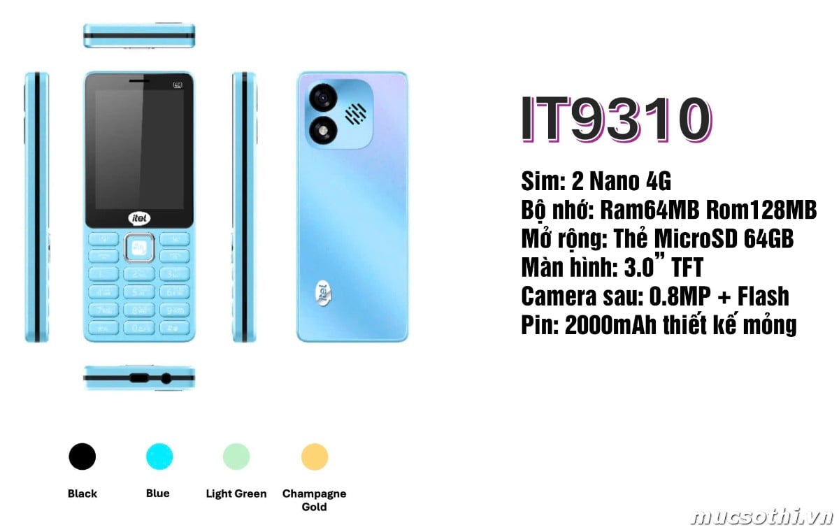 Smartphone Sờ To - Bán lẻ giá sỉ online giá tốt điện thoại itel 9310 4G chính hãng - 09175.09195