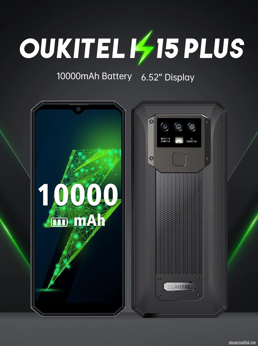 smartphonestore.vn - bán lẻ giá sỉ, online giá tốt smartphone pin khủng Oukitel K15 Plus chính hãng - 09175.09195