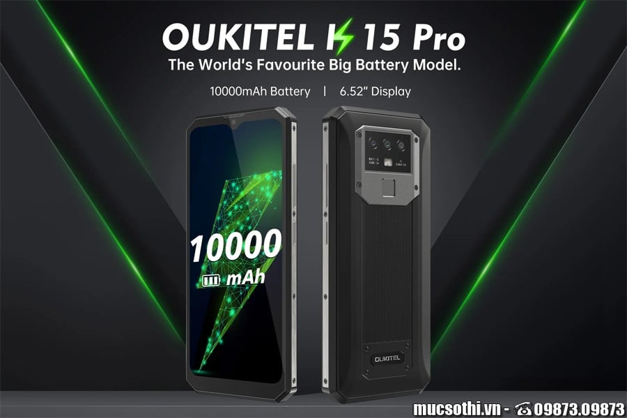 Smartphonestore.vn - Bán lẻ giá sỉ, online giá tốt Oukitel K15 Pro pin khủng chính hãng - 09175.09195